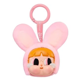 Pingente CryBaby “Flor de Coelhinha” da Pop Mart x Meninas Superpoderosas