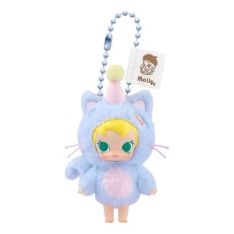 Pingente de pelúcia de vinil Baby Molly Pocket Friends “Feeling Blue”