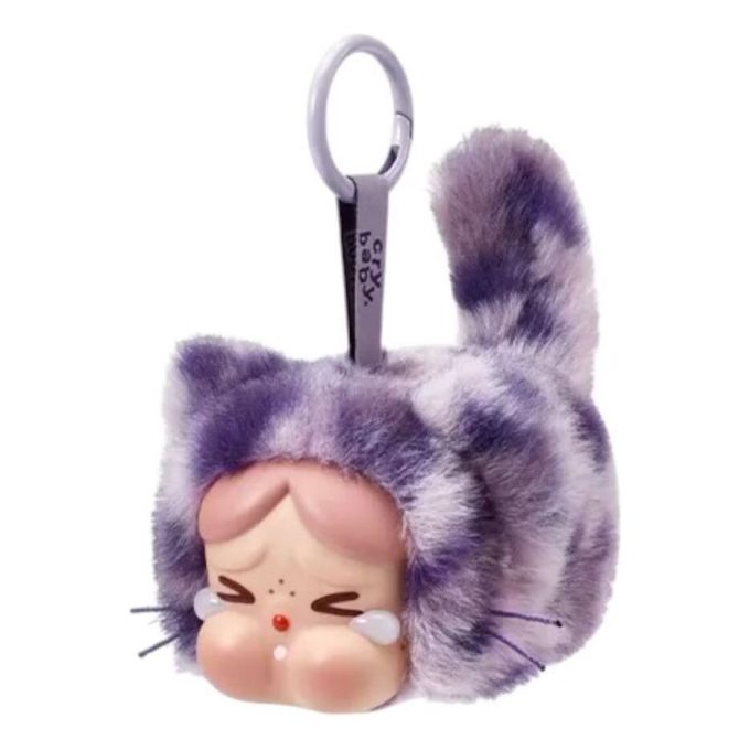 Pingente de pelúcia de vinil Crybaby Wild but Cutie “Neon Cutie”