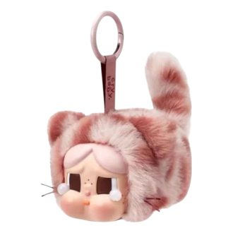 Pingente de pelúcia de vinil Crybaby Wild but Cutie “Pink Cutie”