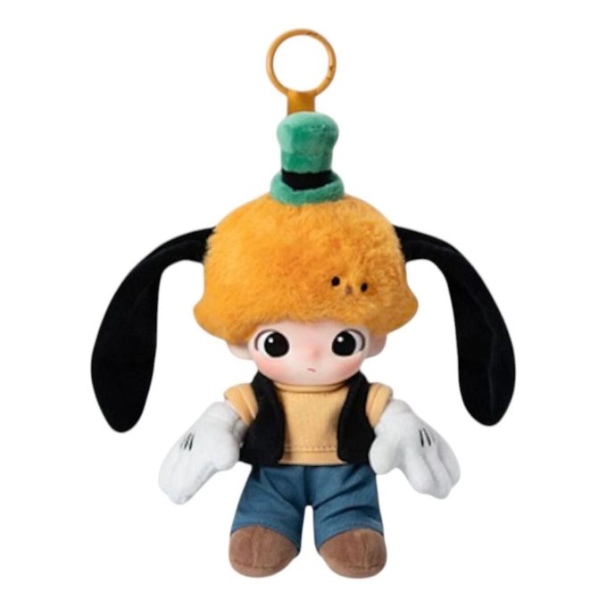 Pingente de pelúcia de vinil Disney Dimoo World “A brincadeira do Pateta”