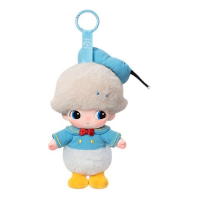 Pingente de pelúcia de vinil Disney Dimoo World “Pato Donald cantando”