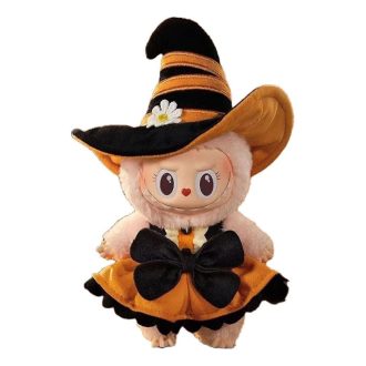 Pingente de pelúcia de vinil Labubu Magic of Pumpkin Mokoko (exclusivo da Pop Land)