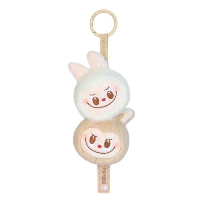Pingente de pelúcia Labubu The Monsters Wacky Mart Seafood Meatballs