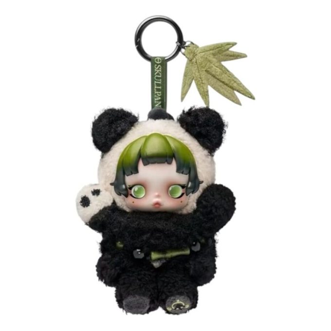 Pingente de pelúcia Skullpanda Lazy Panda