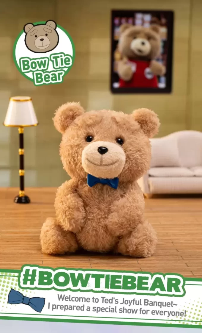 Pingente de pelúcia Ted2 Teddy Bear Action