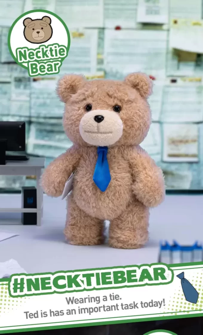 Pingente de pelúcia Ted2 Teddy Bear Action