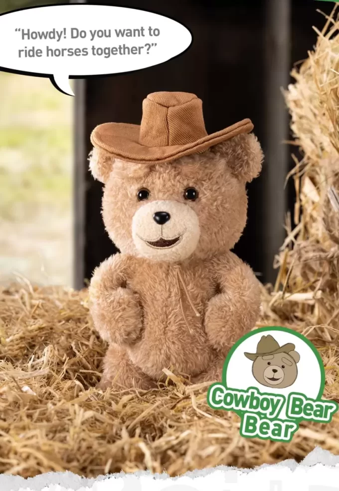 Pingente de pelúcia Ted2 Teddy Bear Action