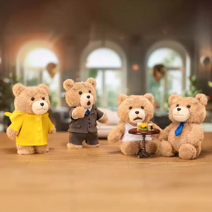 Pingente de pelúcia Ted2 Teddy Bear Action