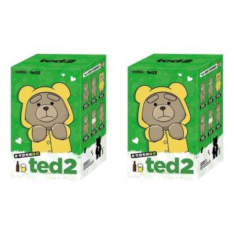 Pingente de pelúcia Ted2 Teddy Bear Action, caixa lacrada (2 caixas surpresa)