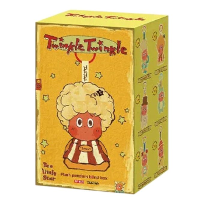 Pingente de pelúcia Twinkle Twinkle Be a Little Star, caixa lacrada (1 caixa surpresa)