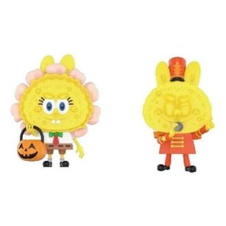 Pop Mart x Bob Esponja Os Monstros Labubu “Jack O Lantern e Cantor”