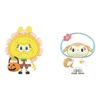Pop Mart x Bob Esponja Os Monstros Labubu “Jack O Lantern e Sandy Cheeks x Pato”