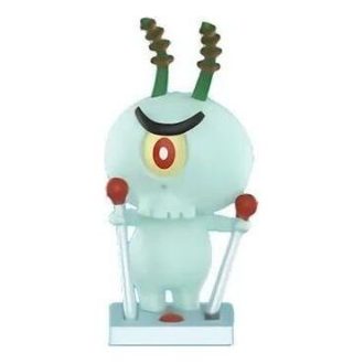 Pop Mart x Bob Esponja Os Monstros Labubu “Plankton x Tycoco”