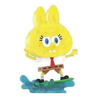 Pop Mart x Bob Esponja Os Monstros Labubu “Surfing”