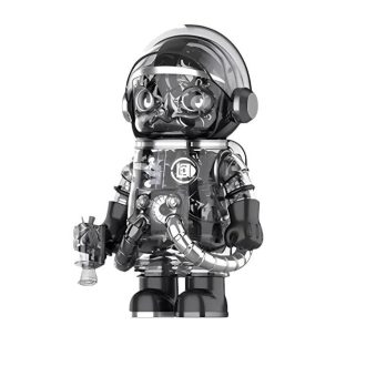 Pop Mart x CLOT Mega Space Molly Black Conjunto Alienegra 400%