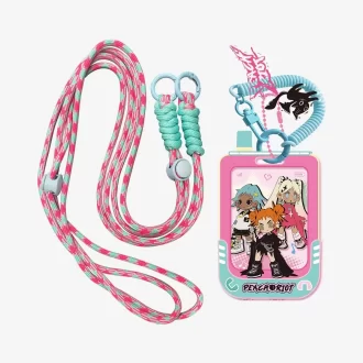 Porta-cartões da série Lil Peach Riot: Loading!