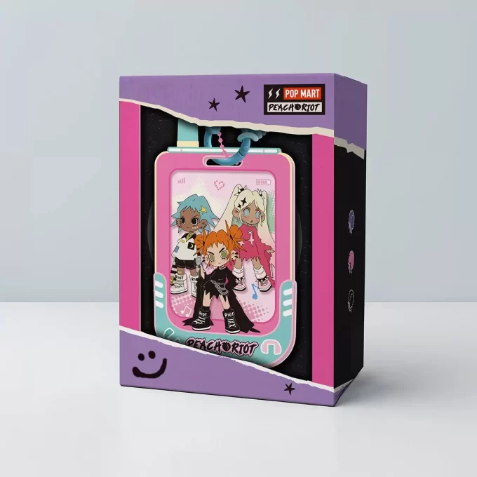 Porta-cartões da série Lil Peach Riot: Loading!