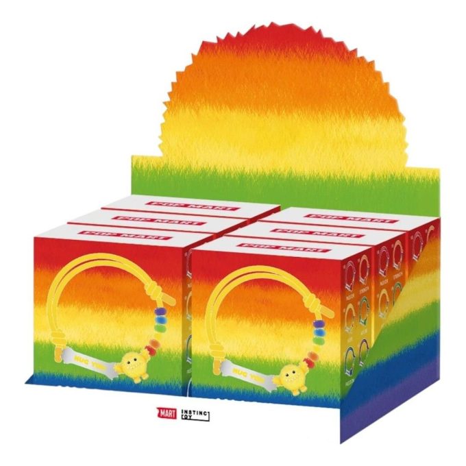 Pulseira Hugging You Pop Mart Instinctoy em caixa lacrada (6 caixas surpresa)