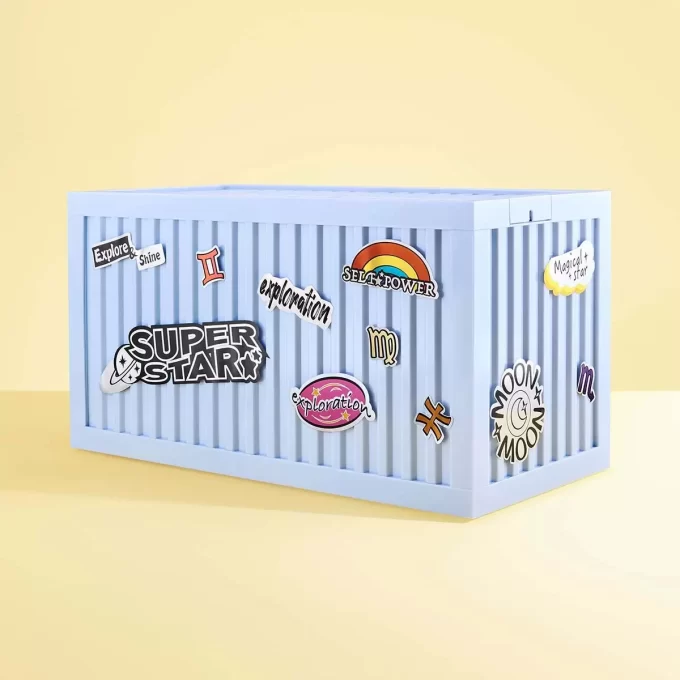 Recipiente de exposição luminosa POP MART (versão 12 constelações)