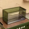 Recipiente de exposição montado POP MART (verde transparente)