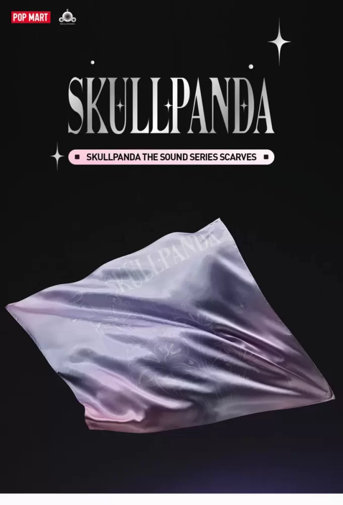SKULLPANDA Os Lenços da Série Sonora (O Equilíbrio) (A Admiração)