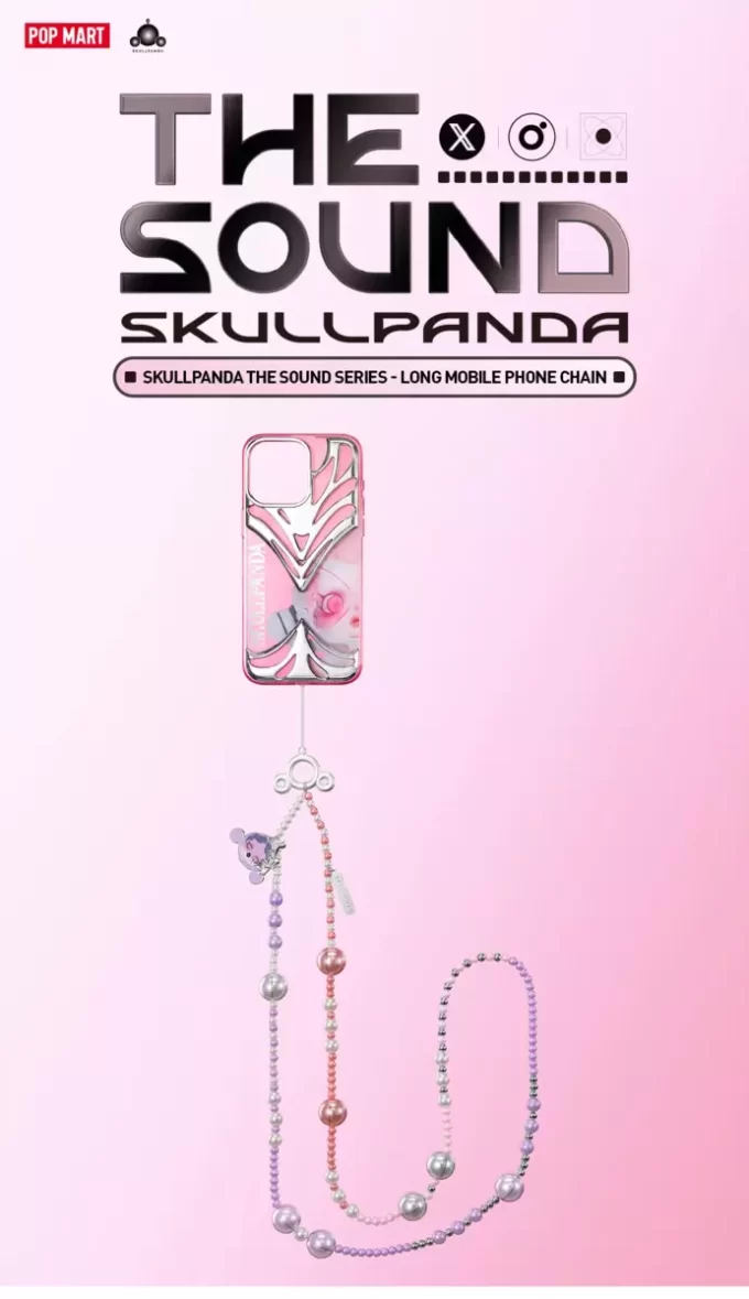 SKULLPANDA The Sound Series Corrente longa para celular