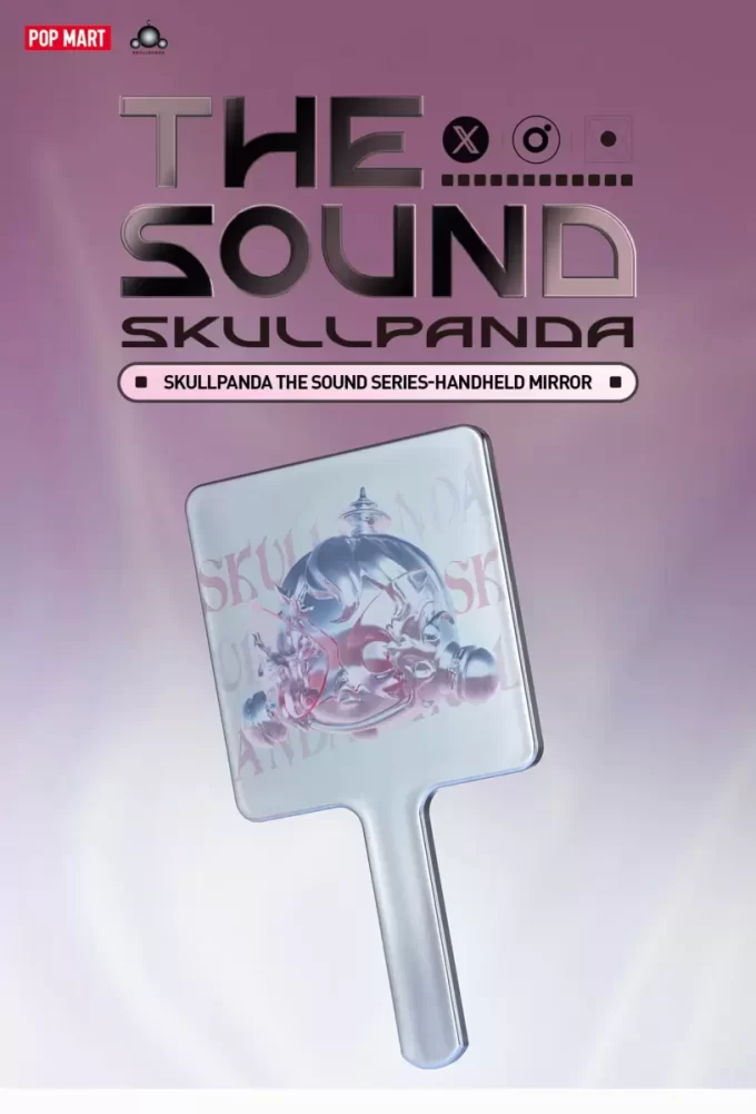 SKULLPANDA The Sound Series – Espelho de mão