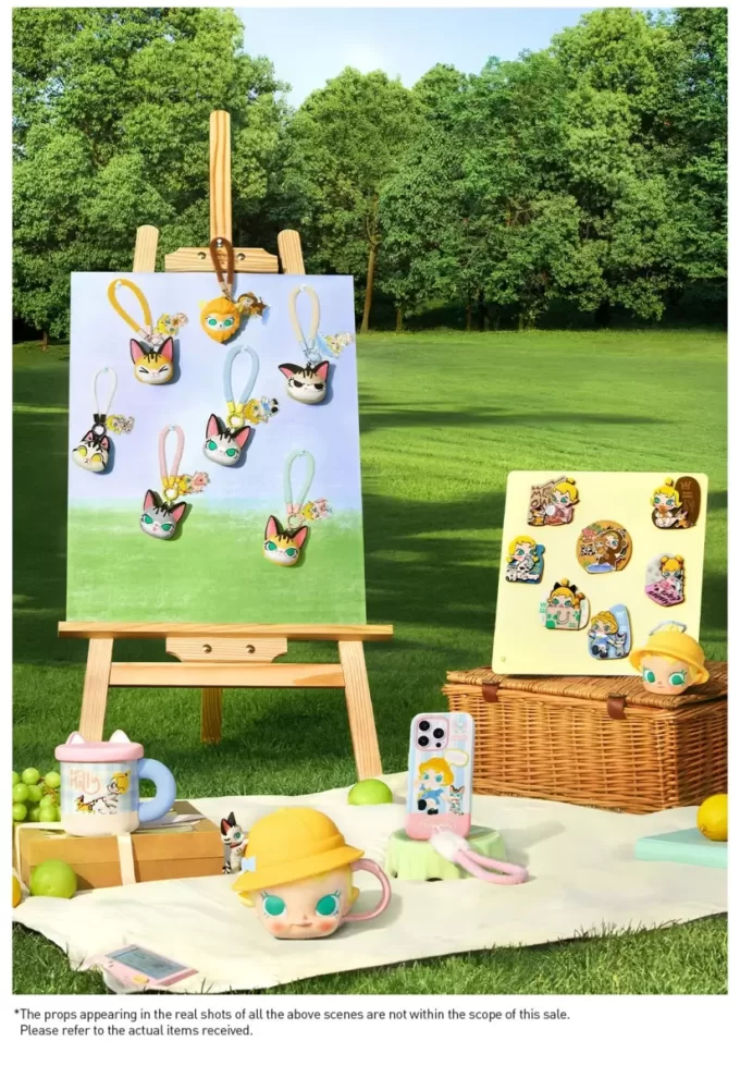 Série Baby Molly e Baby Tabby – Caixa surpresa com ímã de geladeira