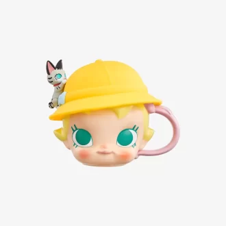 Série Baby Molly e Baby Tabby – Copo de cerâmica com cabeça grande