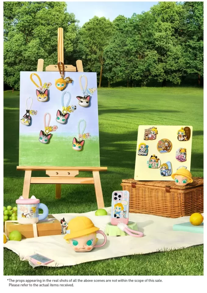 Série Baby Molly e Baby Tabby – Copo de cerâmica com cabeça grande