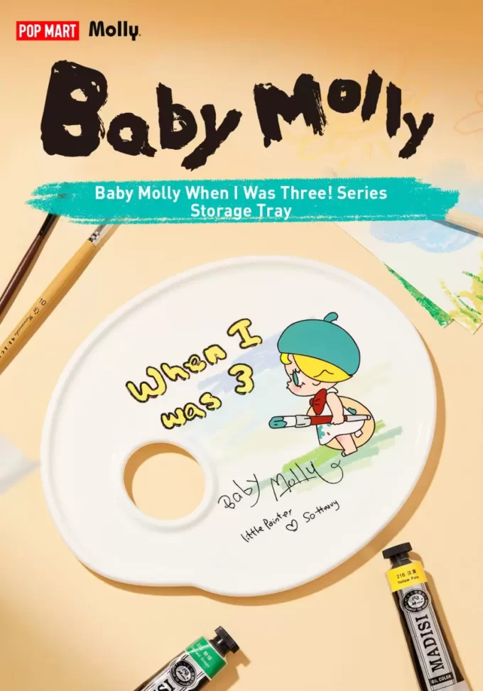Série Baby Molly Quando Eu Tinha Três Anos! – Bandeja de Armazenamento