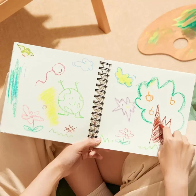 Série Baby Molly Quando Eu Tinha Três Anos! – Caderno de Desenhos