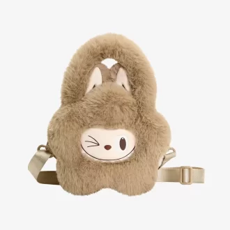 Série Clássica THE MONSTERS – Bolsa de Pelúcia com Flores