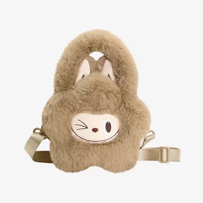 Série Clássica THE MONSTERS – Bolsa de Pelúcia com Flores
