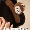 Série Clássica THE MONSTERS – Grampo de cabelo de pelúcia LABUBU