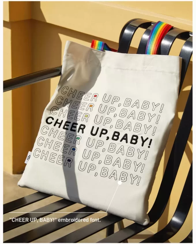 SÉRIE CRYBABY CHEER UP, BABY! – Bolsa de lona