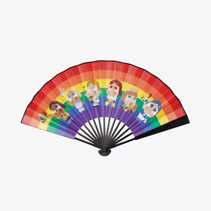 Série CRYBABY CHEER UP, BABY! – Ventilador dobrável