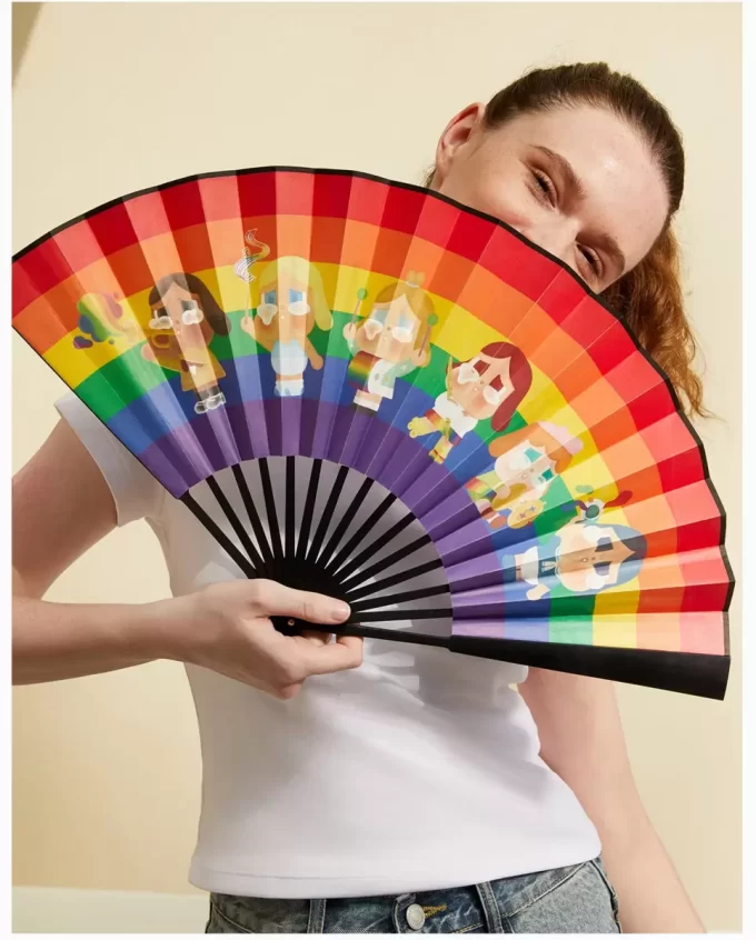 Série CRYBABY CHEER UP, BABY! – Ventilador dobrável
