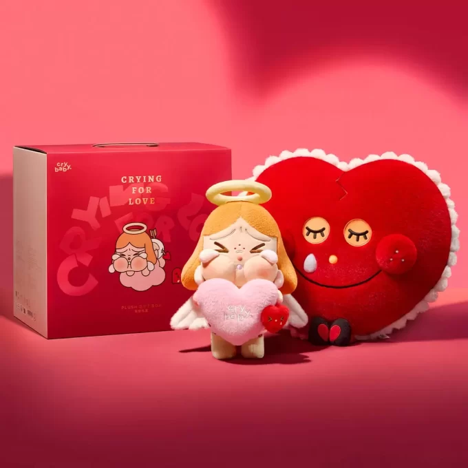 Série CRYBABY Chorando por Amor – Caixa de Presente de Pelúcia