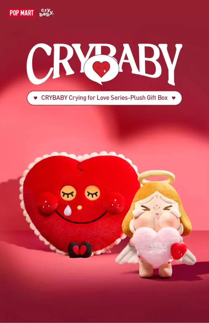 Série CRYBABY Chorando por Amor – Caixa de Presente de Pelúcia