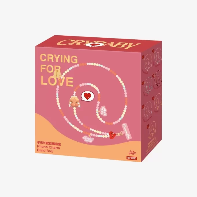 Série CRYBABY Crying For Love – Caixa surpresa com pingente para celular