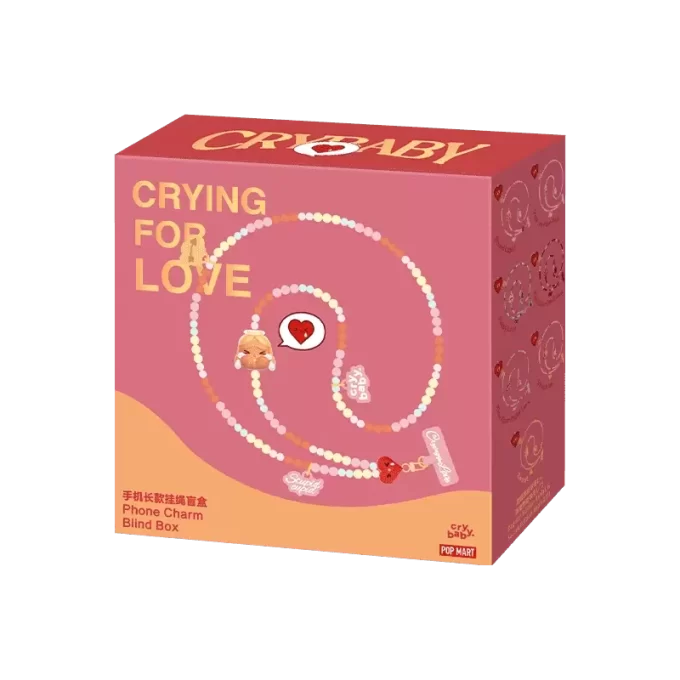 Série CRYBABY Crying For Love – Caixa surpresa com pingente para celular