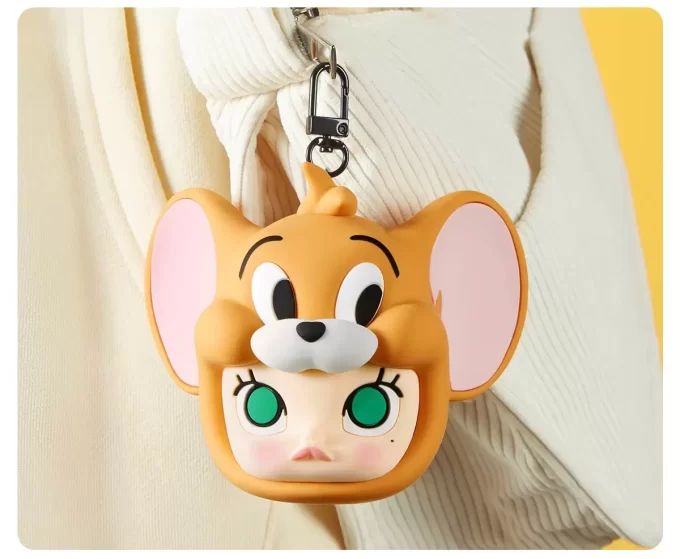 Série de 100º aniversário da MOLLY X Warner Bros. – Bolsa para fones de ouvido (Tom e Jerry)