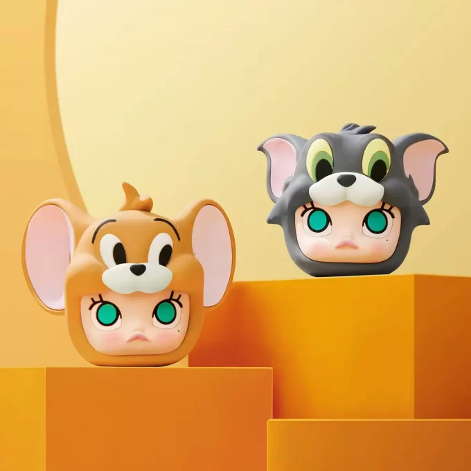 Série de 100º aniversário da MOLLY X Warner Bros. – Bolsa para fones de ouvido (Tom e Jerry)
