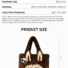 Série de bolsas clássicas – Bolsa de pelúcia reversível LABUBU