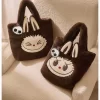 Série de bolsas clássicas – Bolsa de pelúcia reversível LABUBU