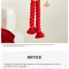 Série de Celebração de Ano Novo da Wealthy Snake – Decoração de Porta de Pelúcia LABUBU