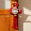 Série de Celebração de Ano Novo da Wealthy Snake – Decoração de Porta de Pelúcia LABUBU