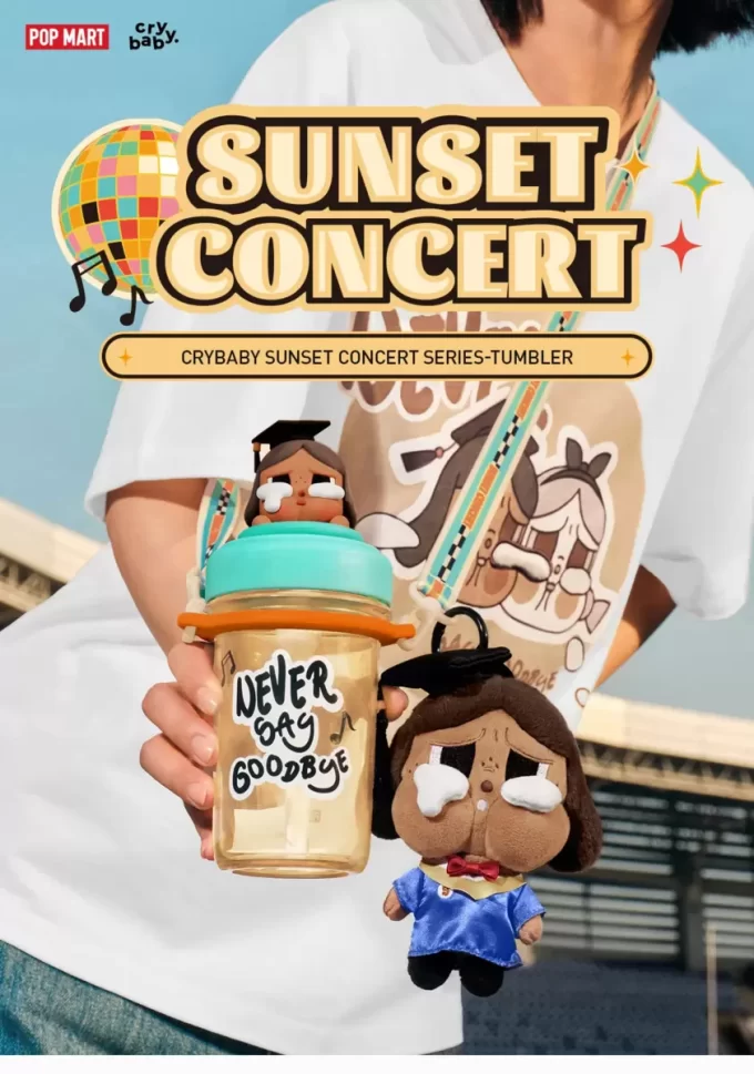 Série de concertos CRYBABY Sunset – Copo
